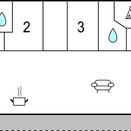 Lovely In With Kitchen Ferienhaus